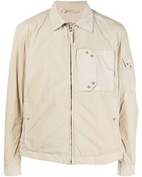C.P. Company - Hemdjacke mit aufgesetzten Taschen - Lyst