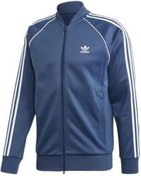 adidas - Giacca Sportiva Superstar Con Dettaglio A 3 Righe - Lyst