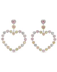 Anabela Chan - Orecchini Love Heart A Bottone - Lyst