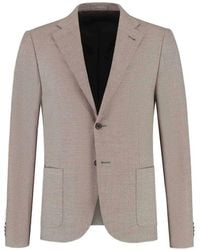 Corneliani - Notched-Lapels Blazer - Lyst