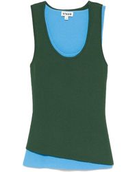 STAUD - Hermosa Tank Top - Lyst