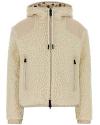 Moncler - Teddy Reversible Bouclé Zip-Up Hoodie - Lyst