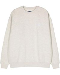 AWAKE NY - Logo-Embroidered Mélange Sweatshirt - Lyst