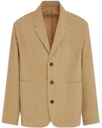 Studio Nicholson - Jacke mit aufgesetzten Taschen - Lyst