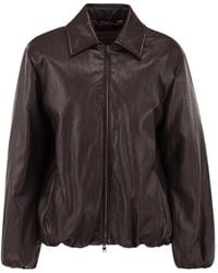 Herno - Chaqueta Bómber Con Cremallera - Lyst