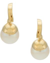 Serpui - Pearl Embellished Earrings - Lyst