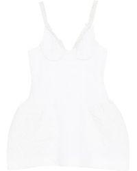 ShuShu/Tong - Lace Bow Mini Dress - Lyst