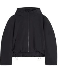 Maison Kitsuné - Hooded Zip-Up Puffer Jacket - Lyst