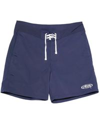 Stussy - Coastal Board Logo-Embroidered Shorts - Lyst