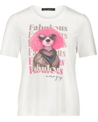 Betty Barclay - Graphic-Print Crew-Neck T-Shirt - Lyst