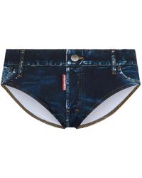 DSquared² - Five Pockets Swim Briefs - Lyst