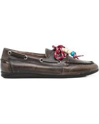 Toral Shoes - Nahua Beaded Leather Loafers - Lyst