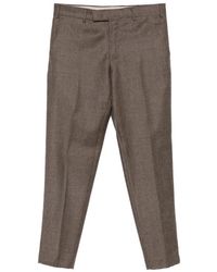 PT Torino - Houndstooth Trousers - Lyst