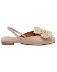Ángel Alarcón - Sandales Fleuries À Bride Arrière - Lyst