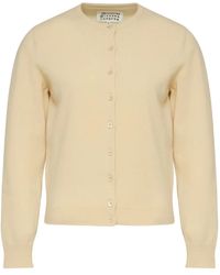 Maison Margiela - Virgin Wool Cardigan - Lyst