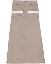 Act No1 - Layered Cotton Skirt - Lyst