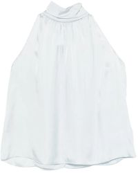 Anine Bing - Collared Sleeveless Top - Lyst