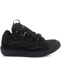 Lanvin - Curb Sneakers Aus Wildleder - Lyst