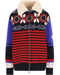 Giada Benincasa - Fair Isle Vest Met Rits - Lyst