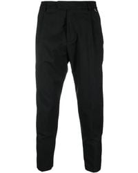 Low Brand - Straight-Leg Cropped Trousers - Lyst