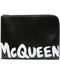 McQueen - Borsa Porta Pc Con Stampa - Lyst