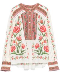 FARM Rio - Ainika Delicate Bluse - Lyst