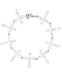 DARKAI - Bracelet Cross Tennis - Lyst