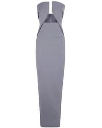 Rick Owens - Strapless Jurk - Lyst