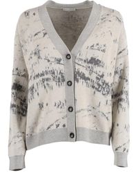 Ballantyne - Cardigan mit V-Ausschnitt - Lyst