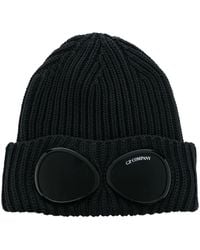 C.P. Company - Berretto Con Dettaglio Lenti - Lyst