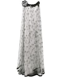Gemy Maalouf - Floral-Appliqué Gown - Lyst