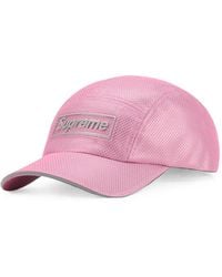 Supreme - Casquette En Résille Métallisée - Lyst