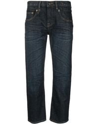 R13 - Cropped-Leg Denim Jeans - Lyst