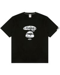 Aape By A Bathing Ape - T-Shirt À Imprimé Graphique - Lyst