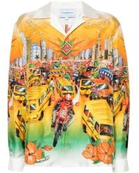 CASABLANCA - Zijden Blouse - Lyst