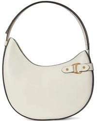 Ralph Lauren - Large Tasha Leather Shoulder Bag - Lyst