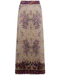 Pierre Louis Mascia - Ceto Pleated Maxi Skirt - Lyst