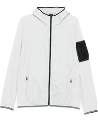 BOSS - Hooded Zip-Up Jacket - Lyst
