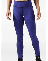 Reebok - Leggings mit Logo - Lyst