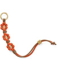 Maison De Sabre - Wristlet Knot-Detail Leather Charm - Lyst