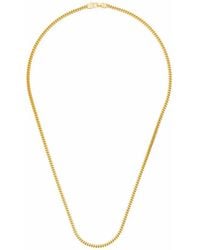 Tom Wood - Curb Chain M-Plated Sterling Necklace - Lyst