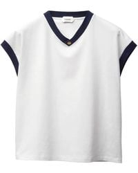 Versace - Slim-Fit Stretch Cotton Jersey T-Shirt - Lyst