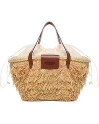 Ruslan Baginskiy - Nest Straw Trim Tote Bag - Lyst