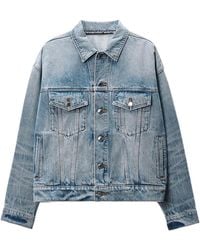 Alexander Wang - Jeans Met Ceintuur En Zak - Lyst