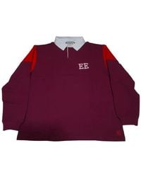 Eric Emanuel - Rugby Core Ee Long-Sleeve Polo Shirt - Lyst