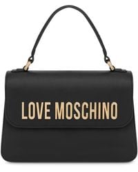 Love Moschino - ロゴ ハンドバッグ - Lyst