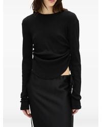 Ann Demeulemeester - Dot Wrinkled T-Shirt - Lyst