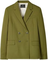 Paul Smith - Double-Breasted Button Blazer - Lyst