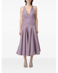 Pinko - Aline Midi Dress - Lyst