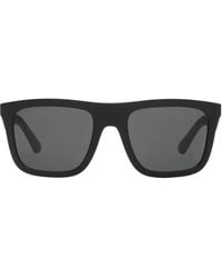 Burberry - Embossed Check Sunglasses - Lyst